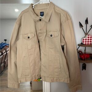 GAP khaki denim jacket